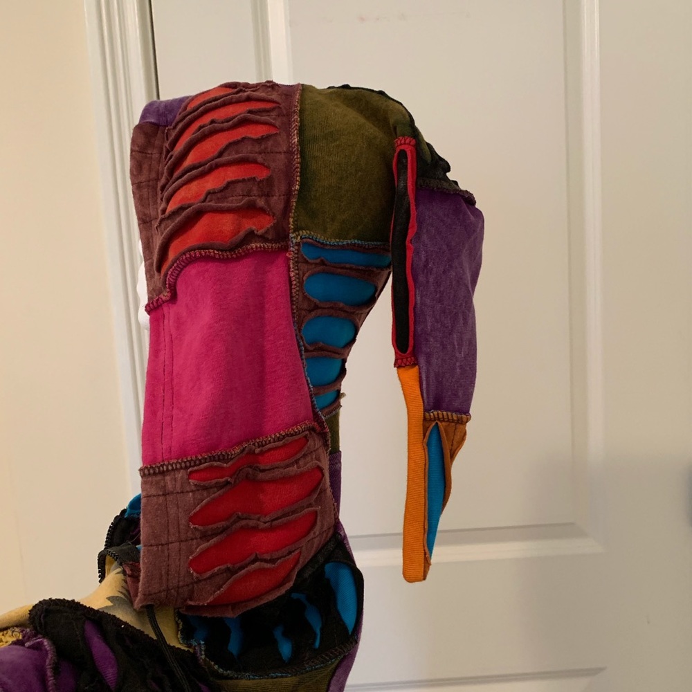 Patchwork Pixie Hooded Jacket - image 3